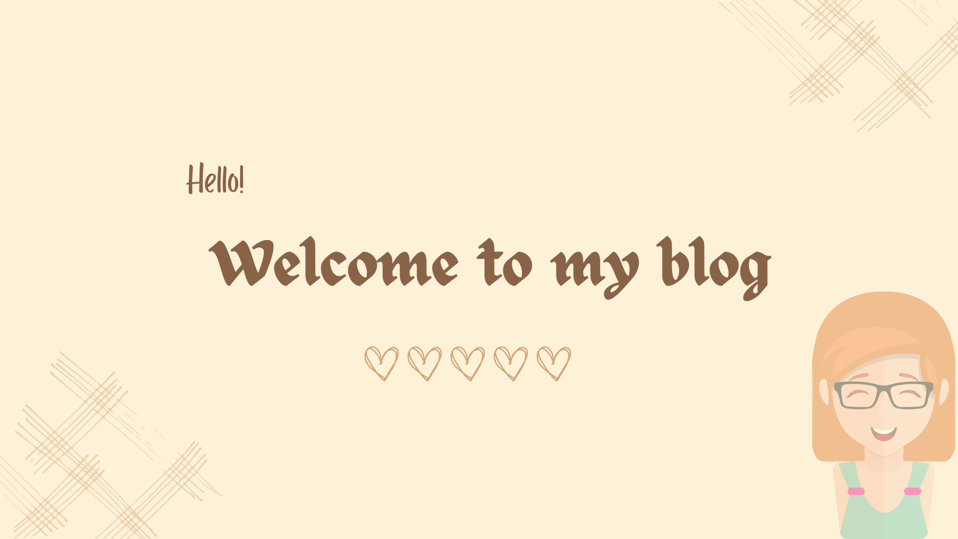 Welcome to my blog👋